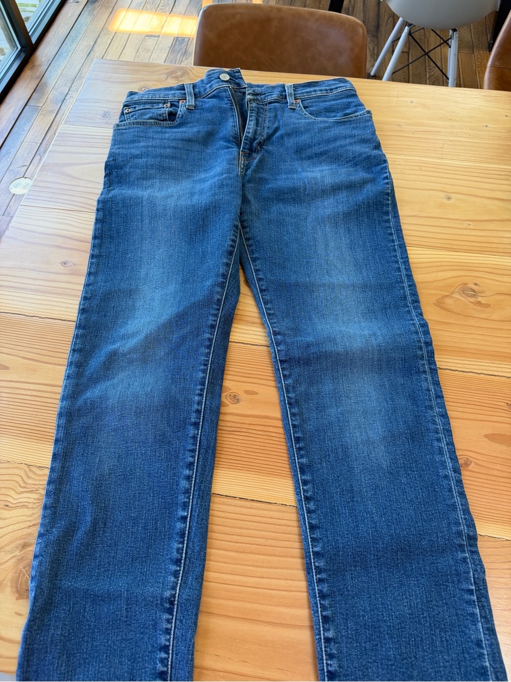 Levi’s Men's 502 Blue Straight-Leg Jeans